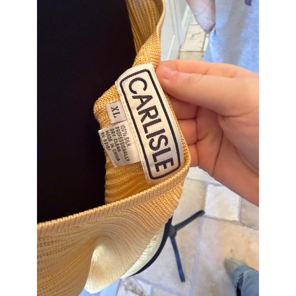 Carlisle Silk Ribbed Tank - Picture 3 of 3